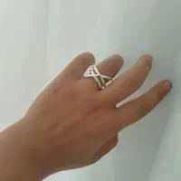 انگشتر آبکاری نقره