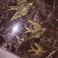 ۲۱ عدد پرستو دیوار کوب برنز|صنایع دستی و سایر لوازم تزئینی|قم, زند آباد|دیوار