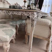 مبلمان ۹ نفره و ناهارخوری ۸ نفره سلطنتی|مبلمان خانگی و میز عسلی|سبزوار, فرهنگیان|دیوار