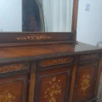 کنسول وایینه چوب اصل