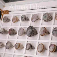 انگشتر نقره از دل طبیعت نگین شجر اصلی