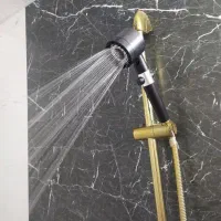 سردوش حمام مدل توربو ماساژوردار ( مشکی و کروم مات)|لوازم حمام|تهران, علم و صنعت|دیوار