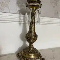 شمعدان لاله‌ای پایه برنزی|صنایع دستی و سایر لوازم تزئینی|تهران, اختیاریه|دیوار