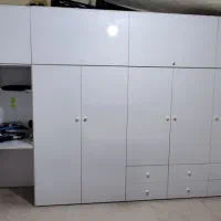 کمد دیواری تمام ام دی اف در حد نو
