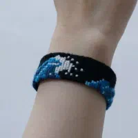 دستبند بافتنی|زیورآلات و اکسسوری|شیراز, گلشن|دیوار