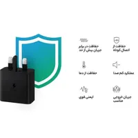 شارژر 45وات سوپر فست شارژ سامسونگ|لوازم جانبی موبایل و تبلت|تهران, شمشیری|دیوار