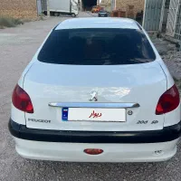 206 sd v8 بدون رنگ