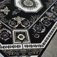 فرش فروزان ۱۲متر رنگ دودی لاکی نفیس نقد چک