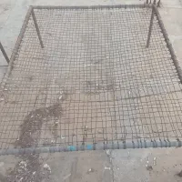 تخت آهنی و لوله اسکافل درچال کبوتری یاکله مرغی|تخت و سرویس خواب|مسجد سلیمان, |دیوار