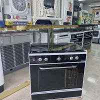 اجاق گاز پنج شعله صفحه لعاب