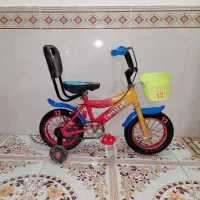 دوچرخه ۱۲ کاملا سالم  ۲عدد