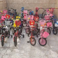 یه عالمه دوچرخه درحد نو ۲۰ دخترانه و پسرانه۱۶ و ۱۲