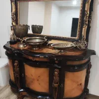 کنسول جادار و مبل راحتی 4 نفره
