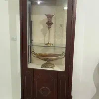 بوفه دو عدد چوب راش در حد نو