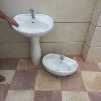 ۲عدد روشویی به همراه شیرالات