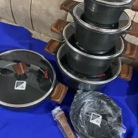 قابلمه تیتانیوم براجهیزیه فروش فوری|ظروف پختوپز|کردکوی, |دیوار