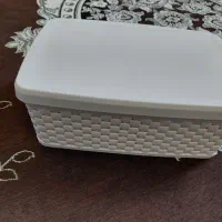 ظرف دربسته مناسب میوه سبزیجات همه نو هست با هم یک