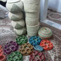 اجیل خوری تک نفره حصیری|ظروف سرو و پذیرایی|قم, یزدان‌شهر|دیوار