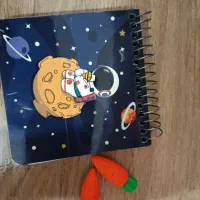 ست خودکار سیلیکونی و دفترچه سیلیکونی پاکن هویجی