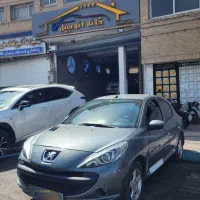 پژو ۲۰۷ خاکستری مدل ۹۶ دنده در حد نو