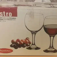 گیلاس خوری کریستال برند Bistro زیر قیمت|ظروف سرو و پذیرایی|تهران, آجودانیه|دیوار