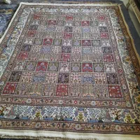 قالی نو دستبافت خشتی ۲در۲.۵۰خوشگل بارنگهای شاد