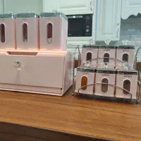 ست پاسماوری و جای ادویه لیمون|ظروف نگهدارنده، پلاستیکی، یکبارمصرف|قدس, شهرقدس|دیوار