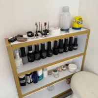 فروش فوق العاده میز و قفسه لاک ژل و لوازم ناخن|آرایشگاه و سالنهای زیبایی|لنگرود, |دیوار