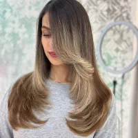مدل برای کوتاهی تخصصی مو