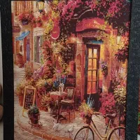 تابلوی نقاشی کافه