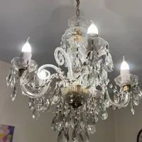 جفت لوستر ۵ شاخه و دیوار کوب|لوستر و چراغ آویز|تهران, پیروزی|دیوار