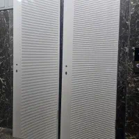 دو عدد درب نو رنگ سفید پلی اورتان براق