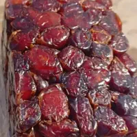 خرمای شاهانی بدون شیره صنعتی و کبکاب. هسته خرما