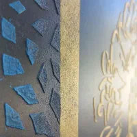 تابلو پتینه برجسته وان یکاد|تابلو، نقاشی، عکس|گلبهار, شهر جدید گلبهار|دیوار