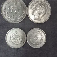 سکه ۲۰ ریالی فاو و ۵ ریالی مصدق