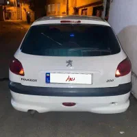 206 تیپ ۲ مدل ۸۹|خودرو سواری و وانت|لاهیجان, حزین|دیوار