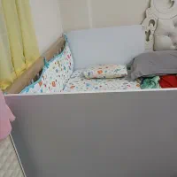 تختخواب کودک با گهواره