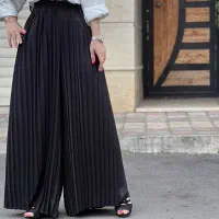 دامن شلواری پلیسه