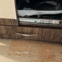 جاکفشی آینه دار بزرگ و جا دار ریلی و کمد ریلی ۲عد|جاکفشی، کمد، دراور|تهران, فردوس|دیوار