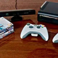 ایکس باکس 360 الایت 120gb دو دسته با کینکت