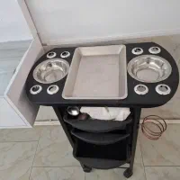 میزناخن.تخت مژه . میزو اینه. صندلی و|آرایشگاه و سالنهای زیبایی|بجنورد, |دیوار