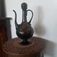 گلاب پاش  قدیمی طلا کوب مشکی
