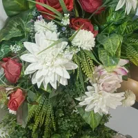 گل سه طبقه|گل مصنوعی|مشهد, الهیه|دیوار