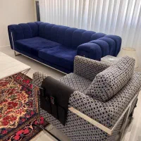 نیم ست مبلمان راحتی|مبلمان خانگی و میز عسلی|اصفهان, بیدآباد|دیوار