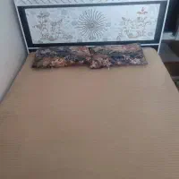 تخت خواب دونفره باتشک کاملا سالم