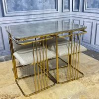 میز غذا خوری میز صندلی کمجا نهارخوری میز کافه کمجا