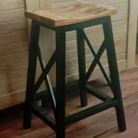 صندلی اپن از جنس چوب گردو و  روس