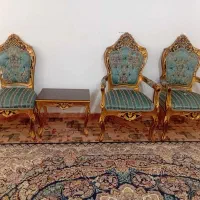 مبل سلطنتی ۹ نفره و میز غذاخوری ۸ نفره