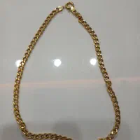 زنجیر طلا کاتیر و گوشواره