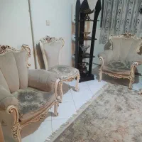 مبلمان استیل 9 نفره|مبلمان خانگی و میز عسلی|تهران, سنائی|دیوار